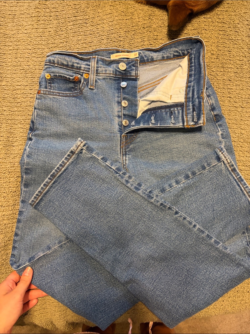 Levi’s wedgie straight Jean - Picture 3 of 4